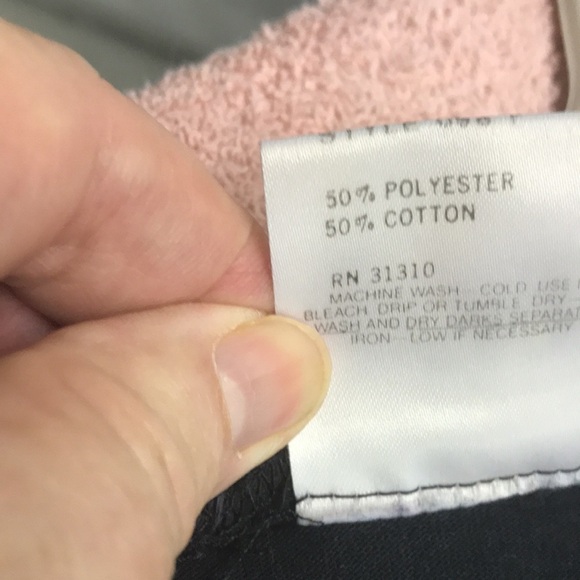 MIZ California Vintage Women’s Top Mixed Black White Prints Size L Funky Hippie - Picture 11 of 11